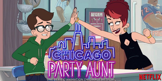 Bannire de la srie Chicago Party Aunt